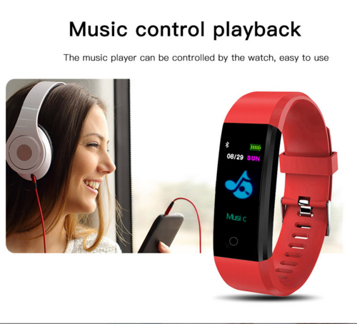 Smart Watch Fitness Activity Tracker Heart Rate For Women Men Oxygen