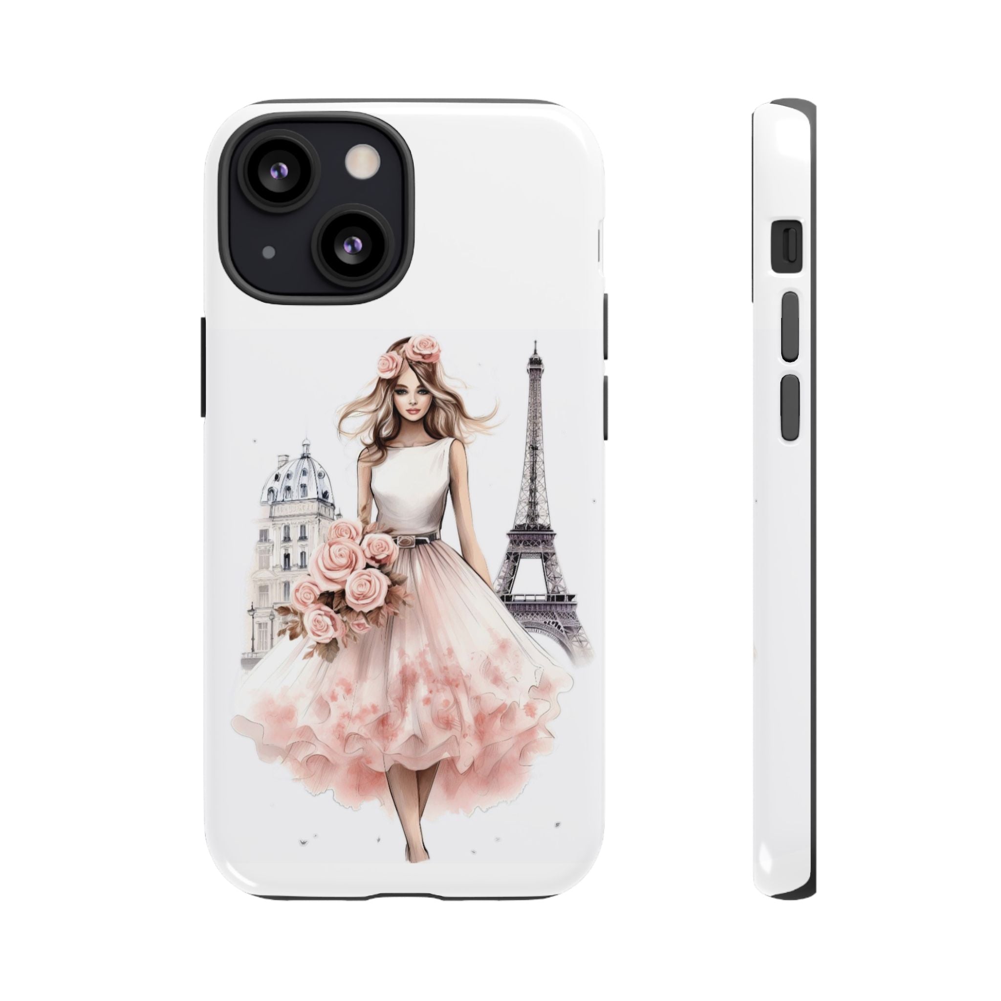 Parisian Ballerina Bouquet phone case | Tough Cases Printify