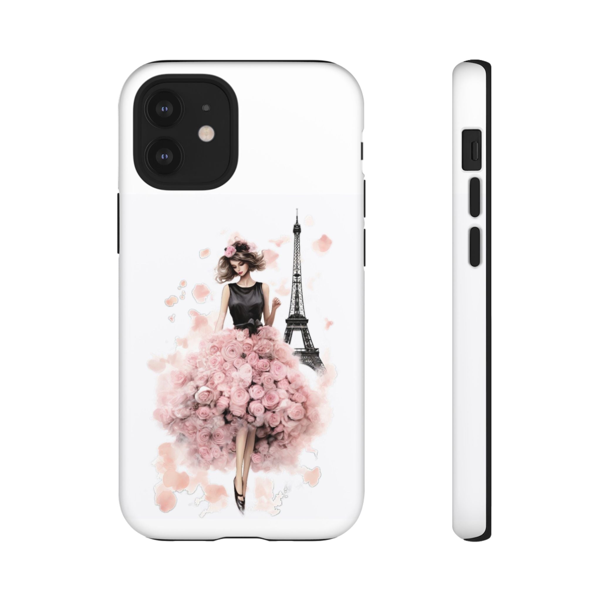 Paris Fashion Girl Phone Case | Tough Case Printify