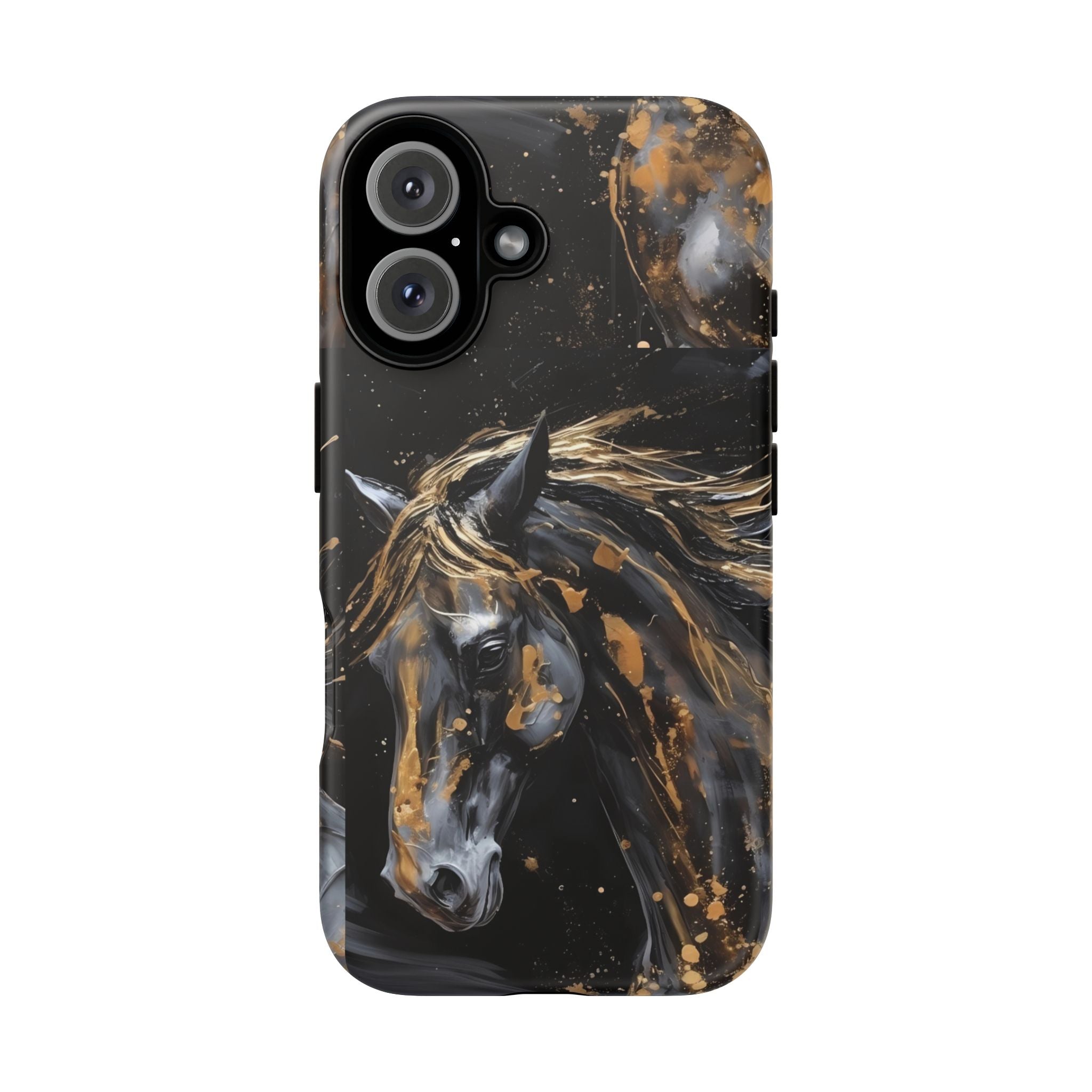 Golden Paint Horse Phone Case | Tough Case Printify