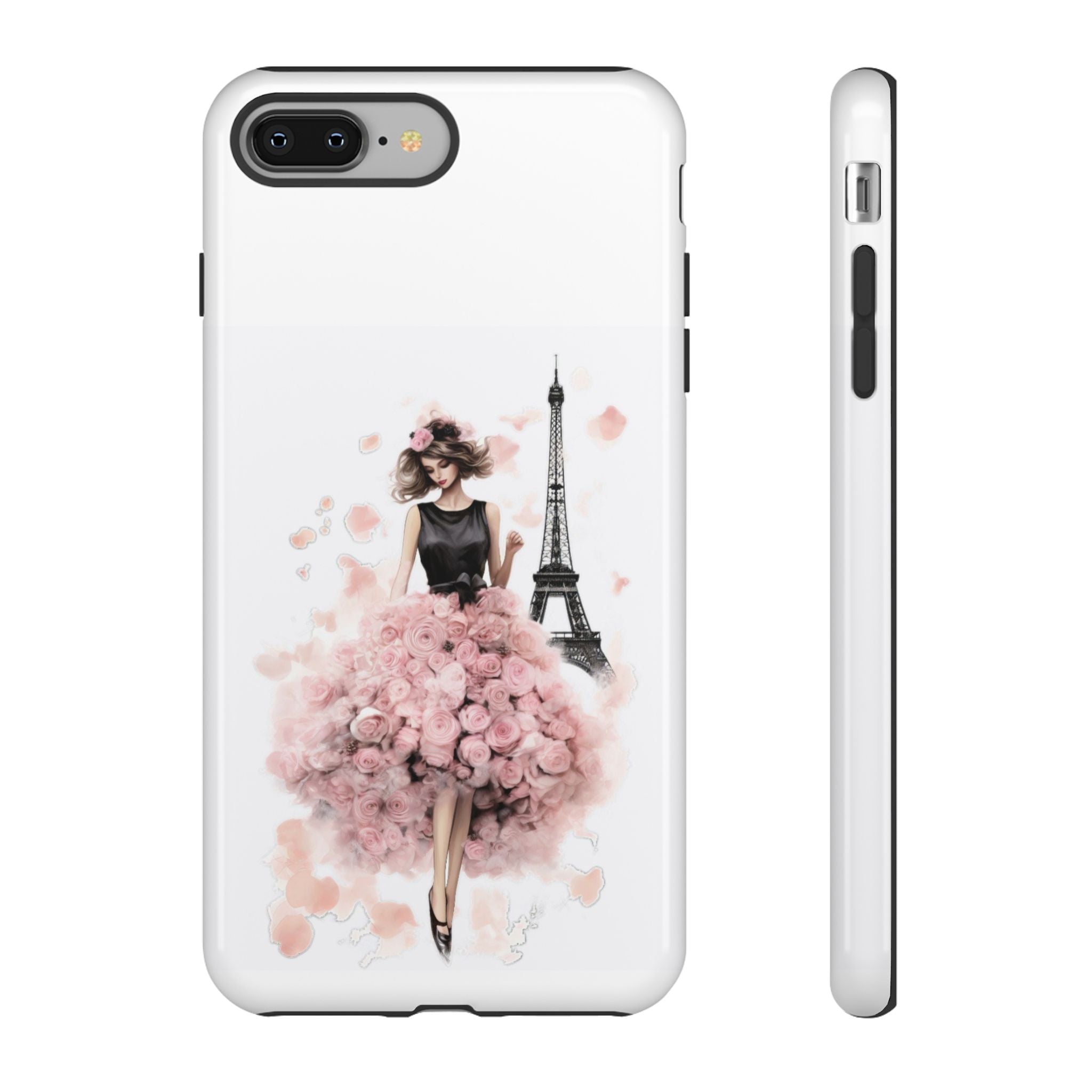 Paris Fashion Girl Phone Case | Tough Case Printify