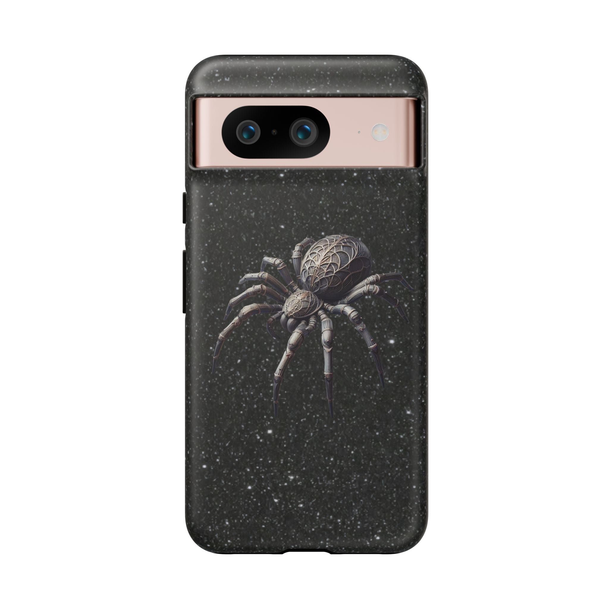 Spider Night Tough Phone Case — Dark Space Tarantula iPhone Cover Printify