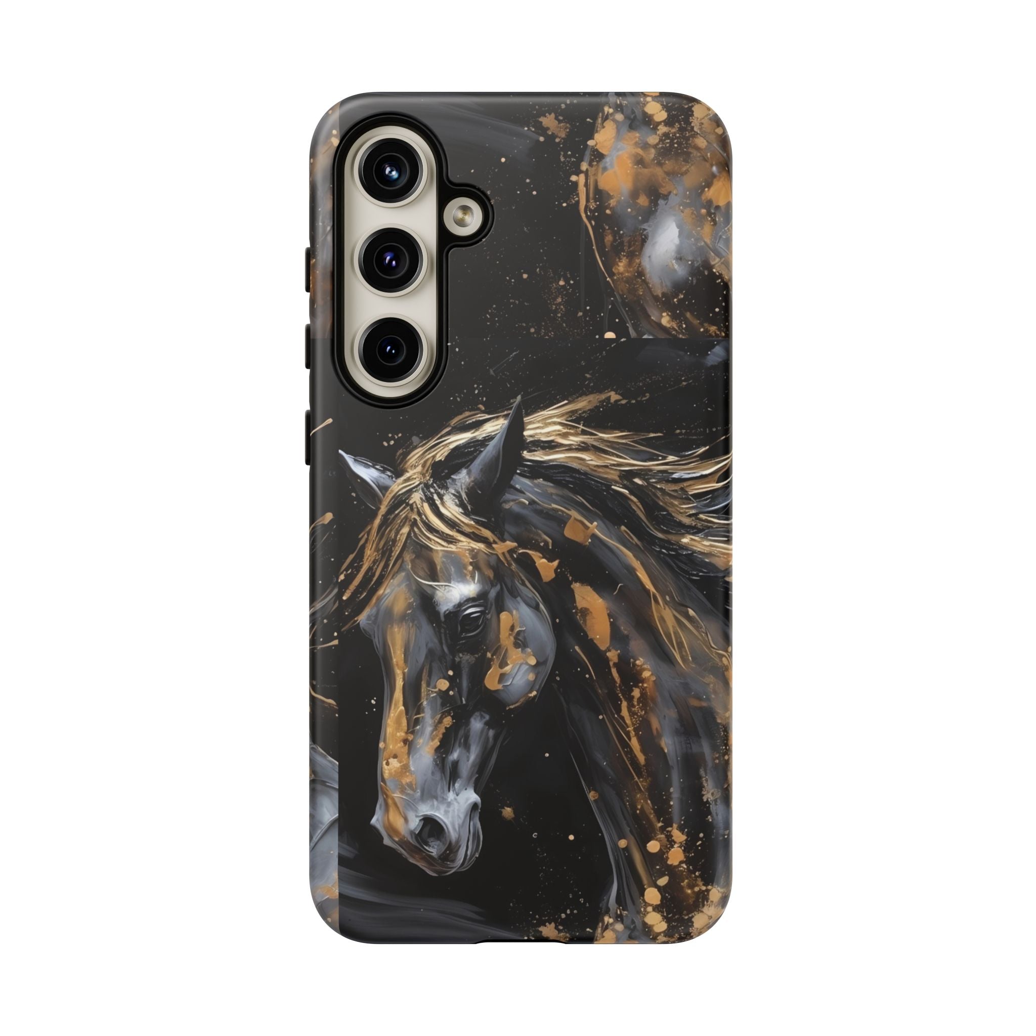 Golden Paint Horse Phone Case | Tough Case Printify