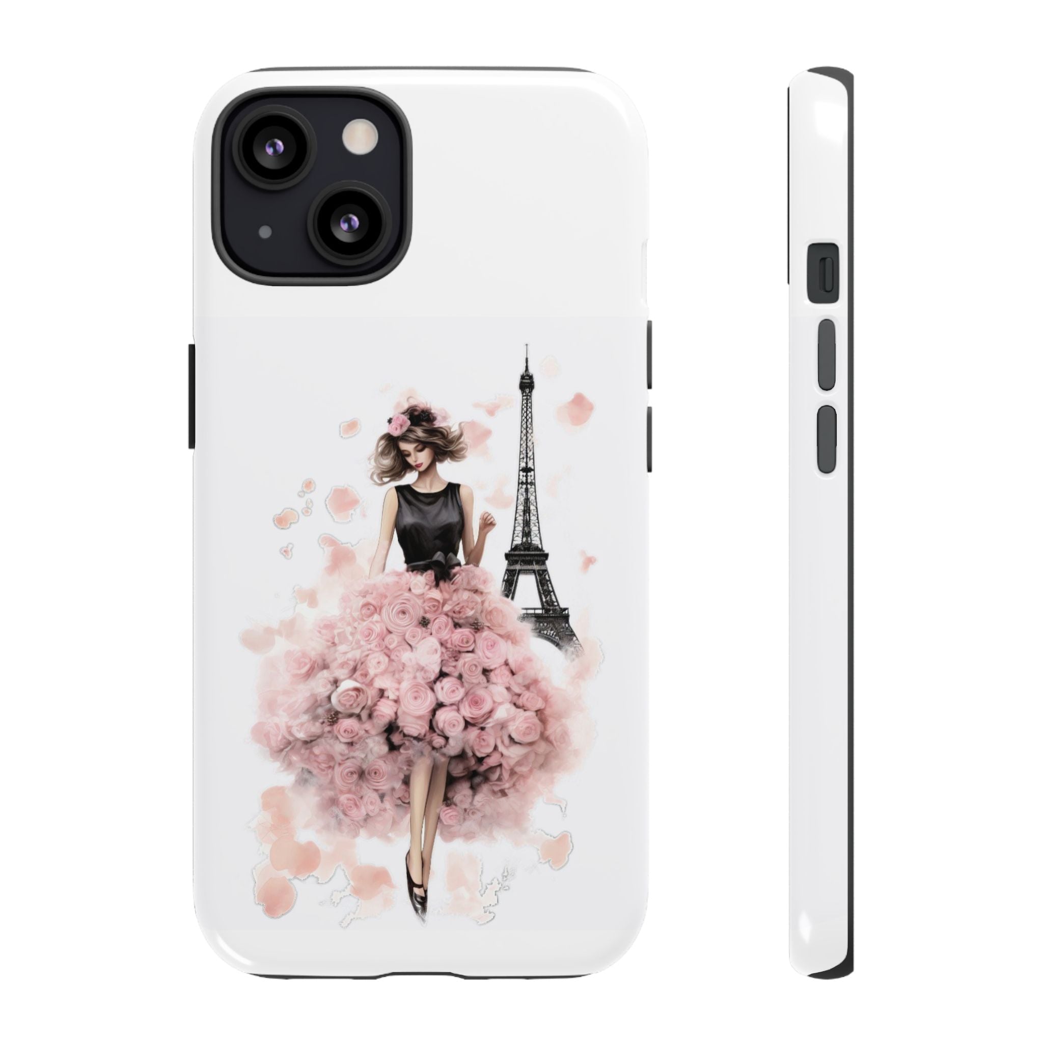 Paris Fashion Girl Phone Case | Tough Case Printify