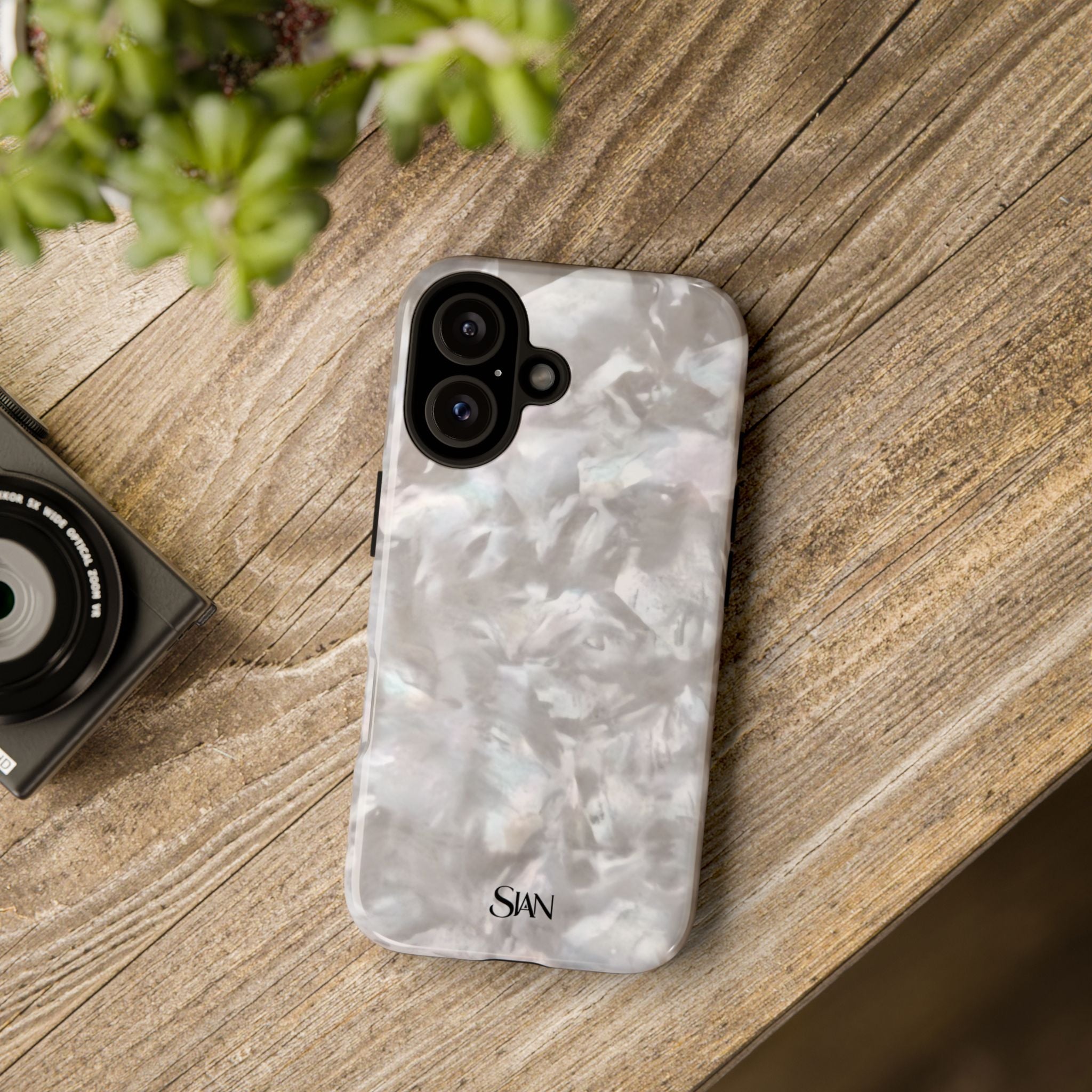 Pearl Marble Phone Case | Tough Protective Phone Case Printify