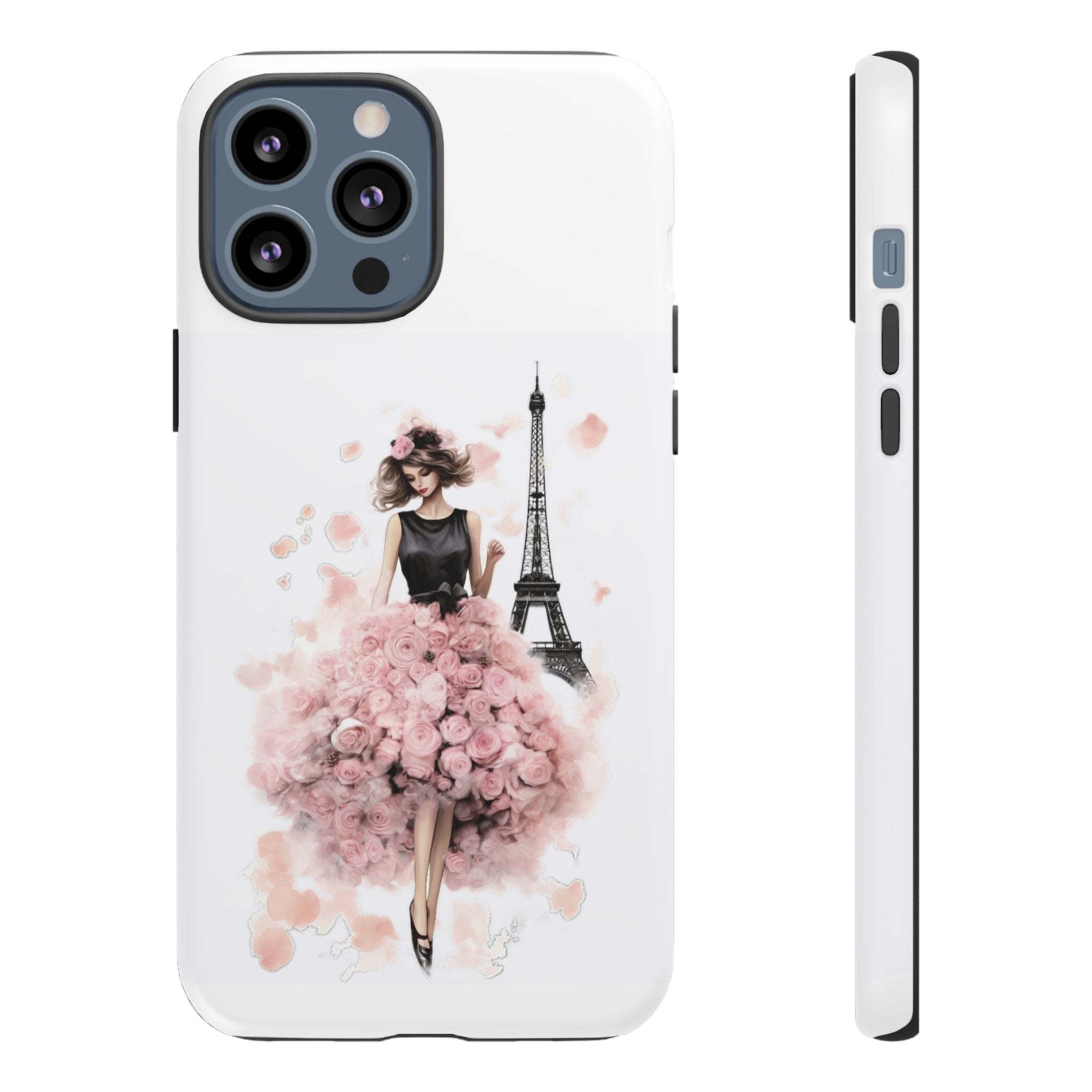 Paris Fashion Girl Phone Case | Tough Case Printify