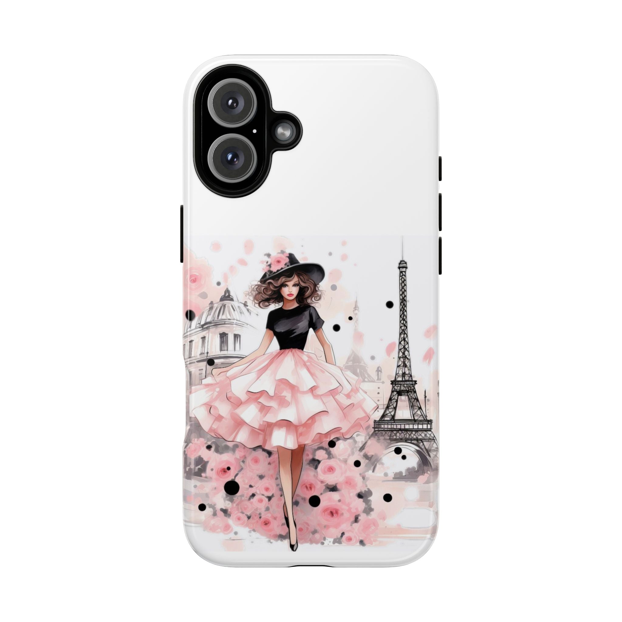Paris Fashion Illustration Phone Case | Tough Case Printify