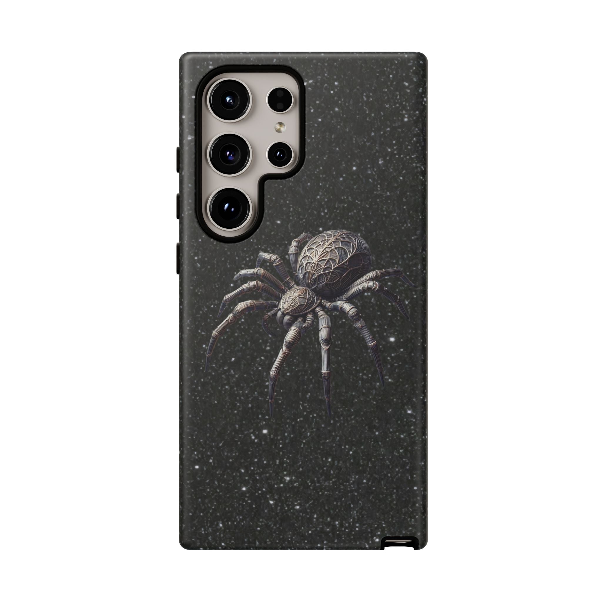 Spider Night Tough Phone Case — Dark Space Tarantula iPhone Cover Printify