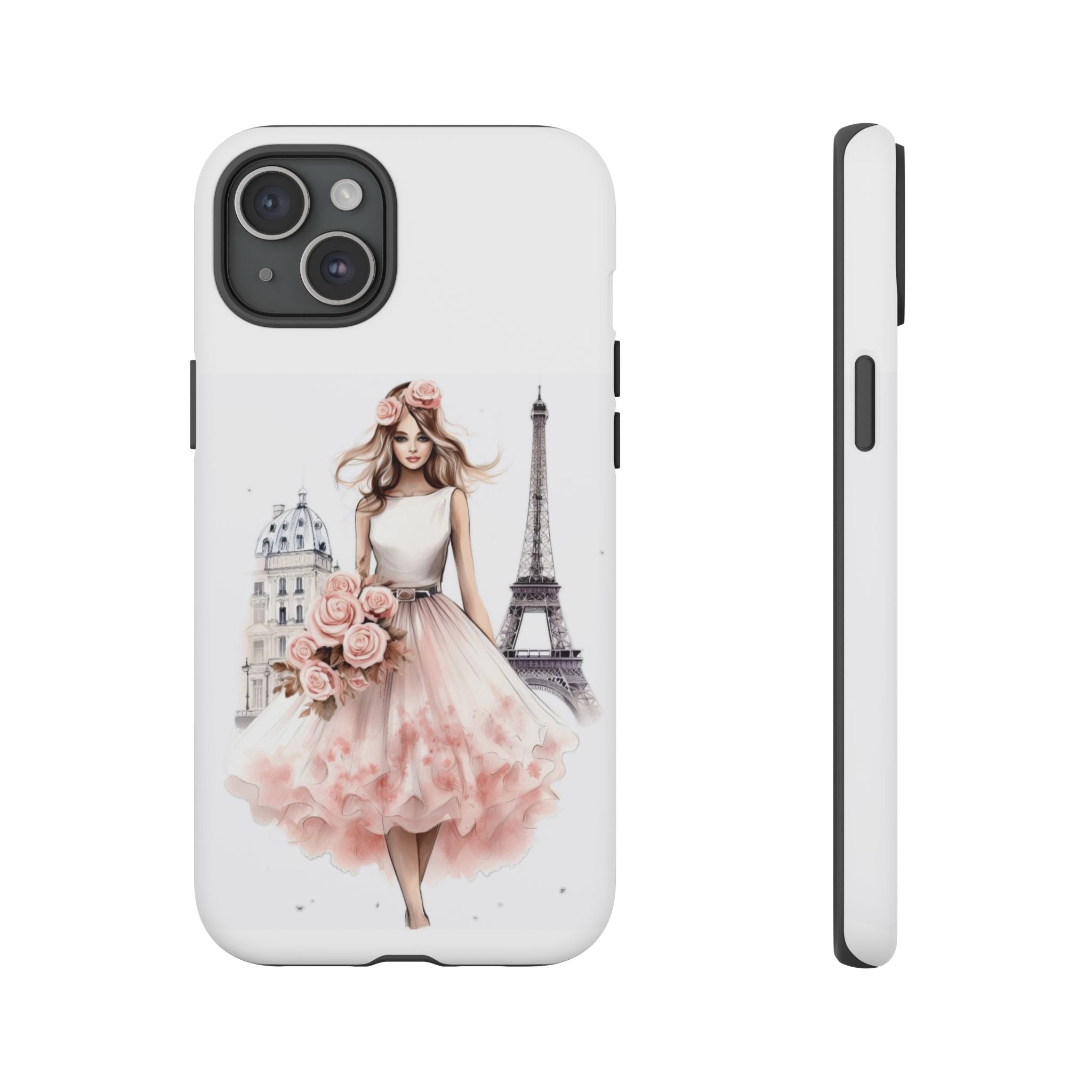 Parisian Ballerina Bouquet phone case | Tough Cases Printify