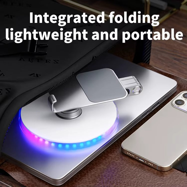 Drehbare Handyhalterung mit LED-Beleuchtung