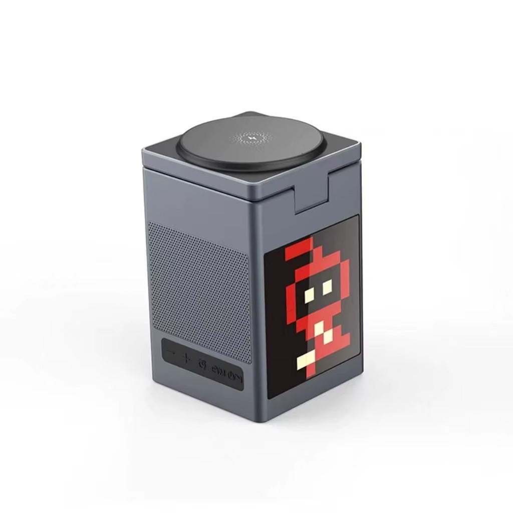 Gamer Schreibtischlampe mit integrierter Ladestation