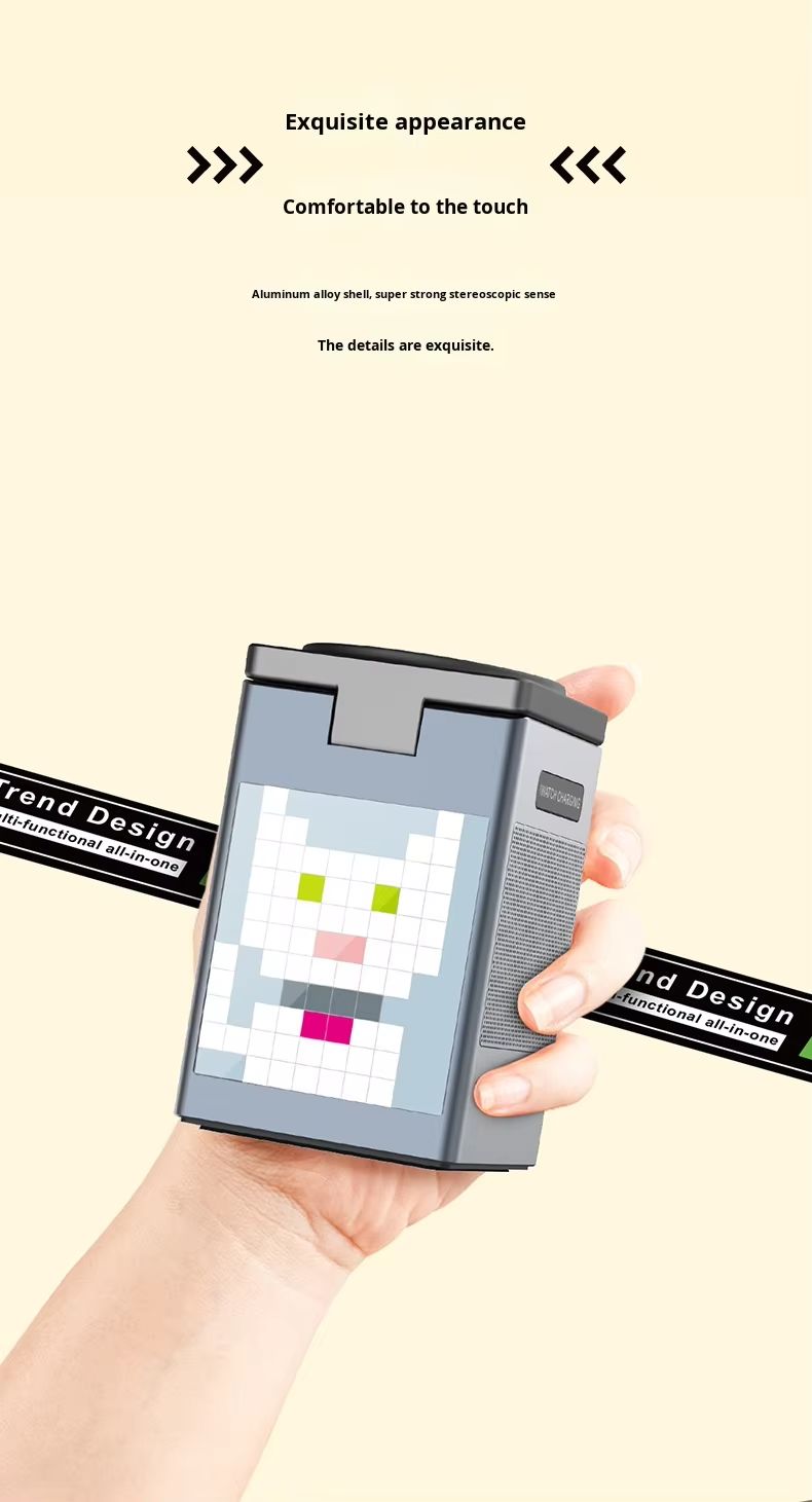 Gamer Schreibtischlampe mit integrierter Ladestation