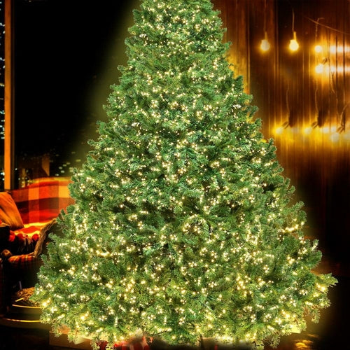 Jingle Jollys Christmas Tree 2.4M Xmas Tree Decorations 3190 LEDs 8