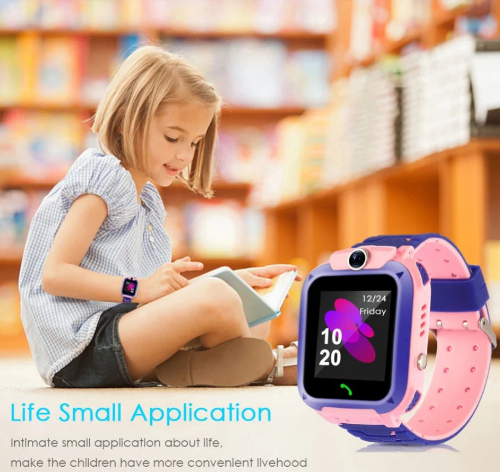 Kids Smart Watch SOS Waterproof Anrufort-Tracker