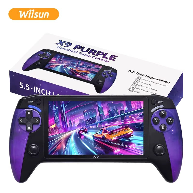 Wiisun X9 Handheld Spielekonsole 