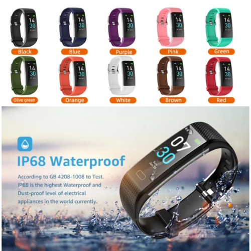Smartwatch Waterproof Sport Smart Bracelet Health Monitor