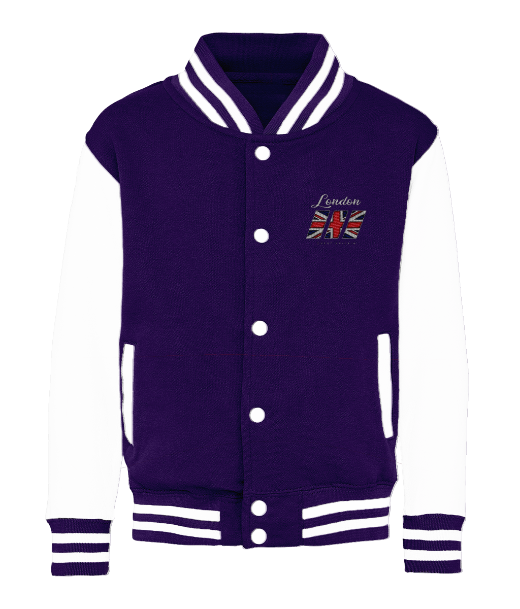 Kids Varsity Jacket 06S by AWDis